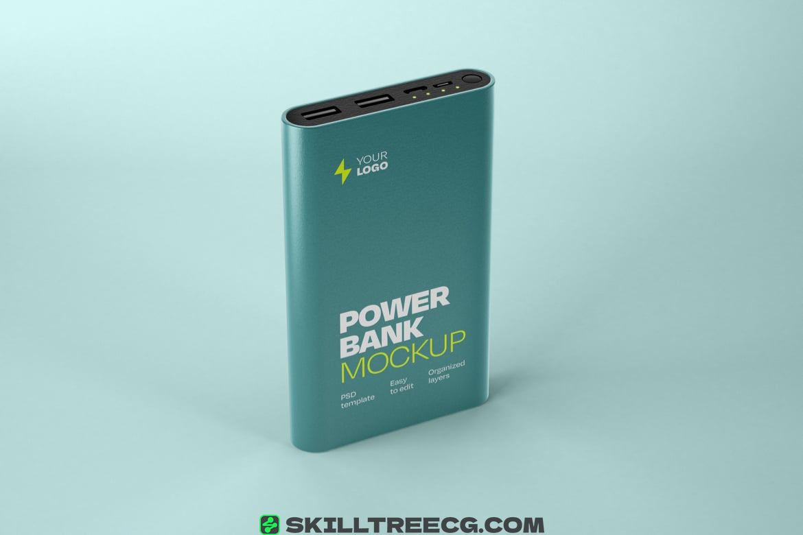 图片[4]-Glossy Power Bank Mockup Set（335136）-技能树
